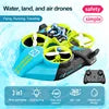 Wholesale Toys Remote-Controlled Sea-Land-Air 3-in-1 Flying Car Quadcopter Collision-Avoidance Beginner-Friendly Ready-to-Go