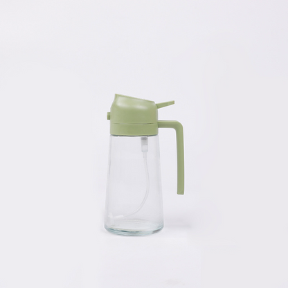 2 in 1 Olive Oil Dispenser Bottle for Kitchen, Oil Sprayer for Cooking